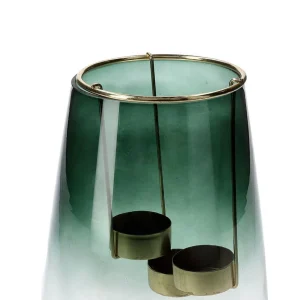 Lampion Galia Szklany 15X20 Cm