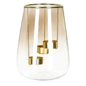 Lampion Galia Szklany 15X20 Cm