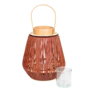 Lampion Garnitto Naturalny 10,5X26 Cm