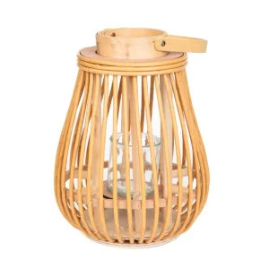 Lampion Garnitto Pleciony Naturalny 10,5X30 Cm