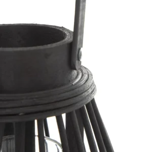 Lampion Garten Maly Czarny 14X17 Cm