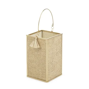 Lampion Grazia Z Plecionka 9X9X16 Cm