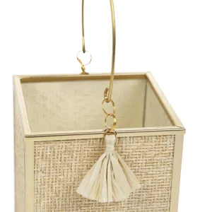 Lampion Grazia Z Plecionka 9X9X16 Cm