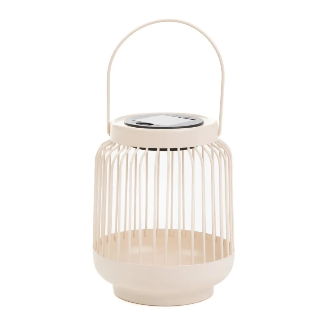 lampion_solarny_fonar_met_0-1.webp Lampion Solarny Fonar Metalowy Ecru 12,5X12,5X11,5 Cm