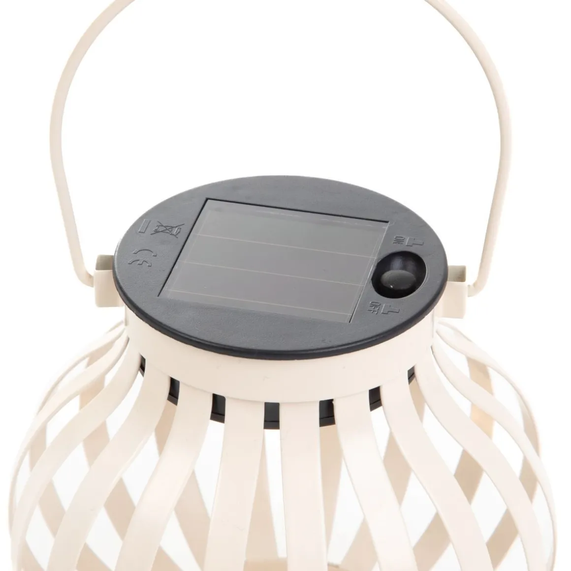 lampion_solarny_fonar_met_2.webp Lampion Solarny Fonar Metalowy Ecru 12X12X11,5 Cm