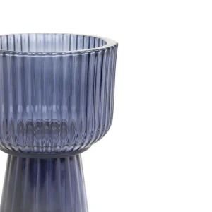 Lampion Taza Granatowy 10X13 Cm