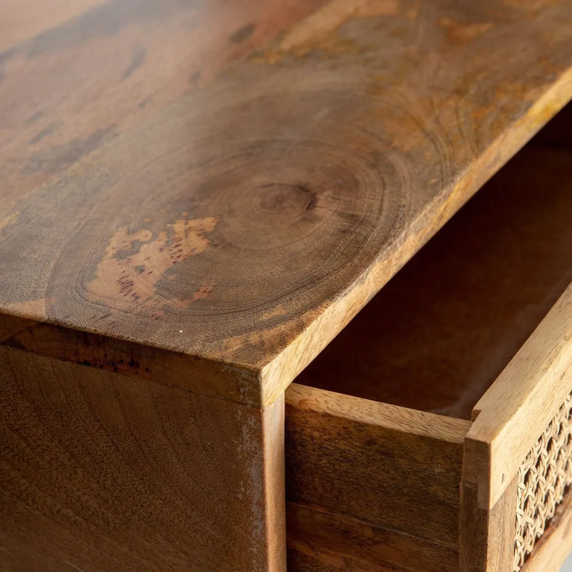 lawa_natte_drewniana_lite_6.webp Lawa Natte Drewniana Lite Drewno Mango Z Rattanem 120X45X45