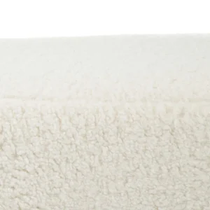 Lawka Elsa Bezowa W Tkaninie Teddy 120X40X44 Cm