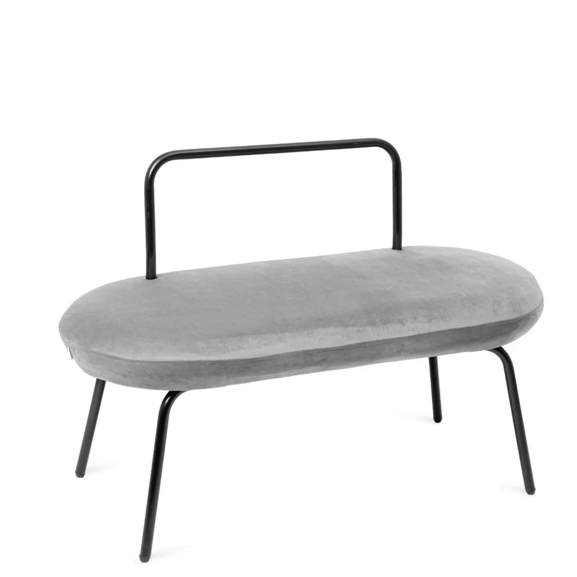 lawka_ina_w_tkaninie_jasn_1.webp Lawka Ina W Tkaninie Jasnoszara 95X45X61 Cm