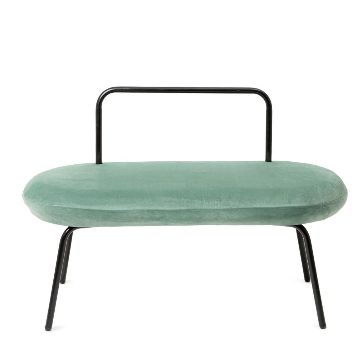 lawka_ina_welurowa_mietow_2.webp Lawka Ina Welurowa Mietowa 95X45X61 Cm