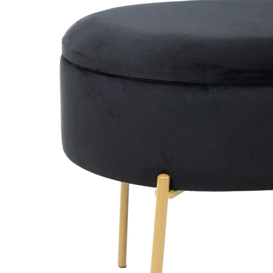 lawka_layla_welurowa_czar_4.webp Lawka Layla Welurowa Czarna Ze Schowkiem 91,5X41X46.5 Cm