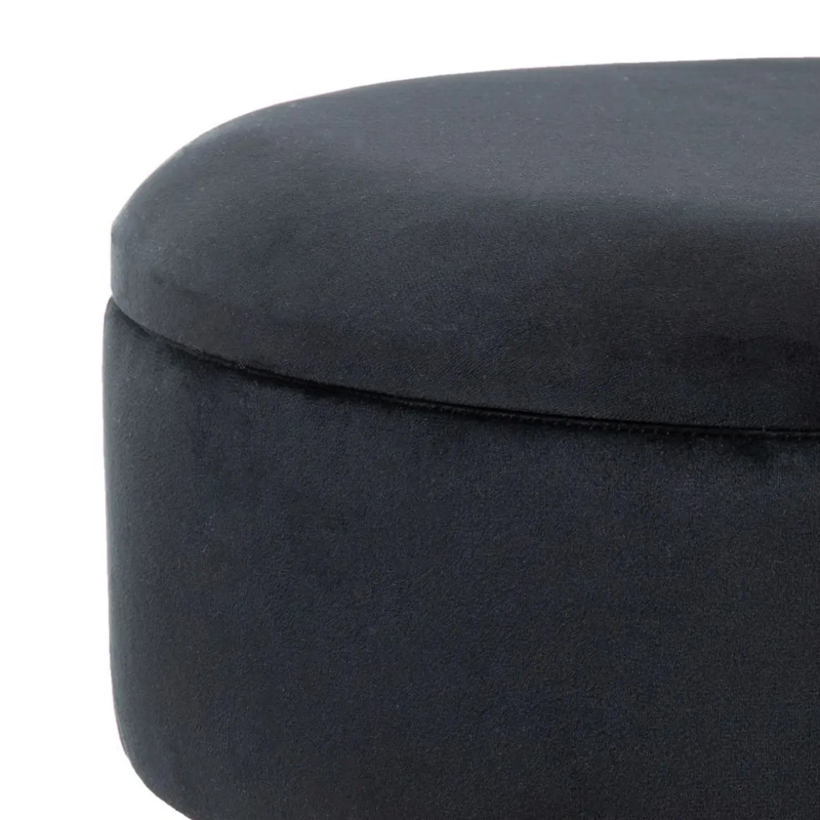 lawka_layla_welurowa_czar_5.webp Lawka Layla Welurowa Czarna Ze Schowkiem 91,5X41X46.5 Cm