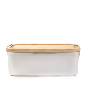 Lunchbox Nukka Prostokatny Z Bambusowa Pokrywka 1,6 L