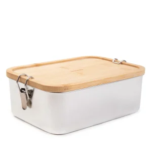 Lunchbox Nukka Prostokatny Z Bambusowa Pokrywka 1,6 L