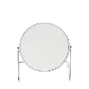 Lusterko Enit Srebrne 19X12X20 Cm