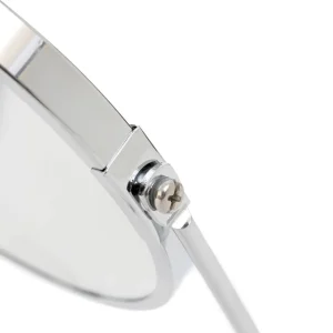 Lusterko Enit Srebrne 19X12X20 Cm