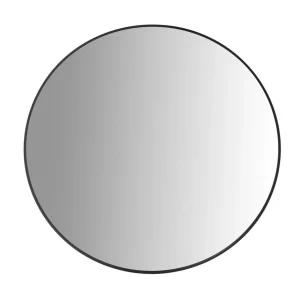 Lustro Elora Okragle Czarne 80X80 Cm