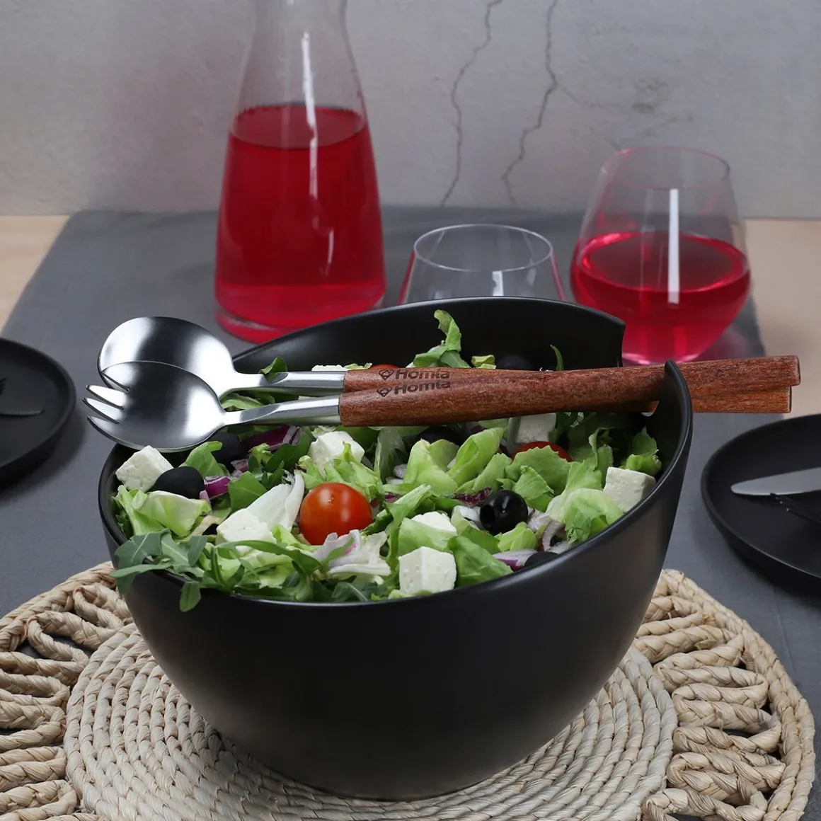 misa_mooka_do_salat_ceram_10.webp Misa Mooka Do Salat Ceramiczna Z Przyborami Czarna 24 Cm