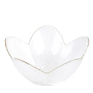 Miseczka Livel Kwiat Ze Zlotym Rantem L 16X7 Cm