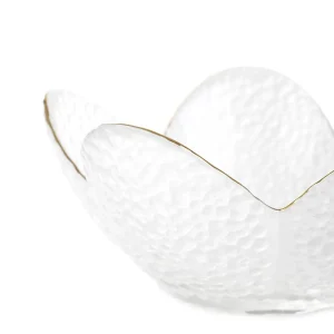 Miseczka Livel Kwiat Ze Zlotym Rantem L 16X7 Cm