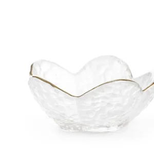 Miseczka Livel Kwiat Ze Zlotym Rantem S 9X4 Cm