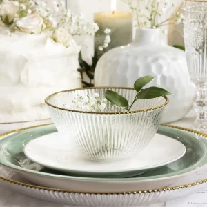 Miska Megalo Ze Zlotym Rantem 15X7 Cm