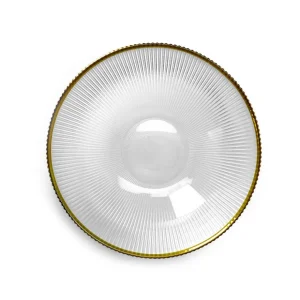 Miska Megalo Ze Zlotym Rantem 25X7 Cm