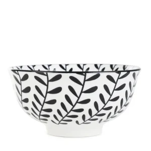 Miska Navia Czarna W Listki 12 Cm