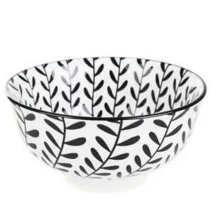 Miska Navia Czarna W Listki 12 Cm