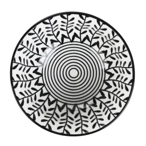 Miska Navia Czarna W Listki 12 Cm