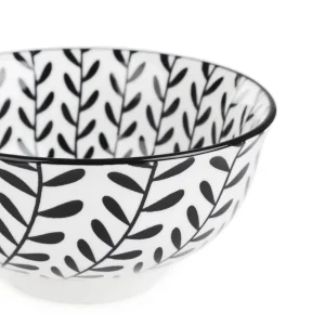 Miska Navia Czarna W Listki 12 Cm