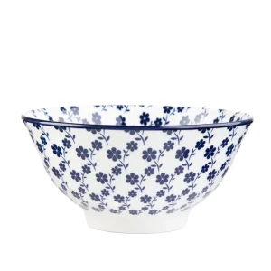 Miska Navia Granatowa W Kwiatuszki 16 Cm