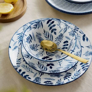 Miska Navia Granatowa W Listki 16 Cm