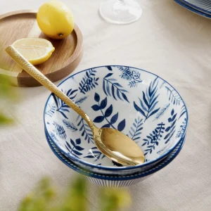 Miska Navia Granatowa W Listki 16 Cm