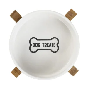 Miska Treats Dla Psa S Z Bambusowa Podstawa 13X7 Cm