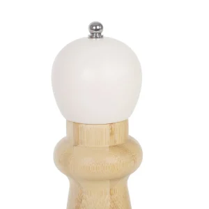 Mlynek Bambou Bambusowy Z Biala Glowka 26X6 Cm