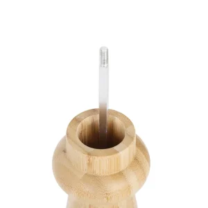 Mlynek Bambou Bambusowy Z Biala Glowka 26X6 Cm