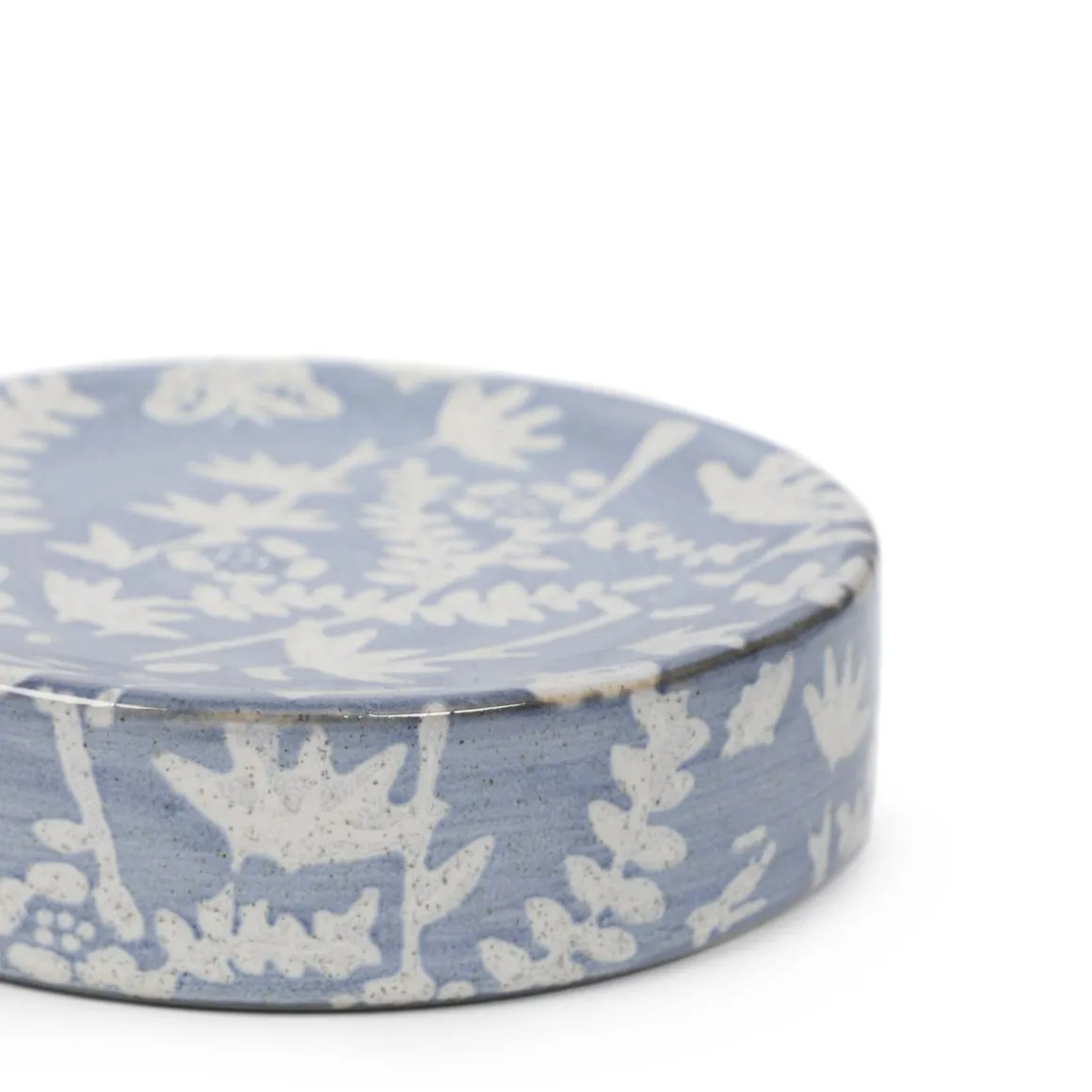 mydelniczka_mirabel_niebi_3.webp Mydelniczka Mirabel Niebieska We Wzory 10X10X2,5 Cm