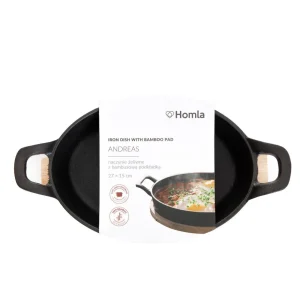 Naczyńie Andreas Żeliwne Z Podstawka M 27X15 Cm