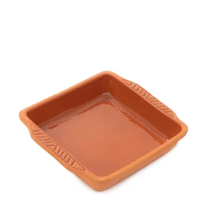 Naczyńie Do Zapiekania Tuzla Z Terakoty Brazowe 25X23