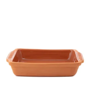 Naczyńie Do Zapiekania Tuzla Z Terakoty Brazowe 25X23