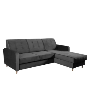 Naroznik Ingrid Z Funkcja Spania I Pojemnikiem Na Pościel Prawy