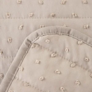 Narzuta Doti W Kropki Bezowa 200X220 Cm