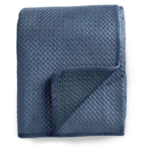 Narzuta Zemi Welurowa Granatowa 200X220 Cm