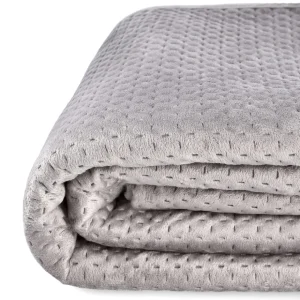 Narzuta Zemi Welurowa Szara 200X220 Cm