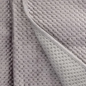 Narzuta Zemi Welurowa Szara 200X220 Cm