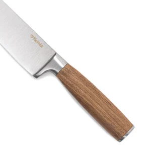 Noz Mooka Szefa Z Drewniana Raczka 32 Cm