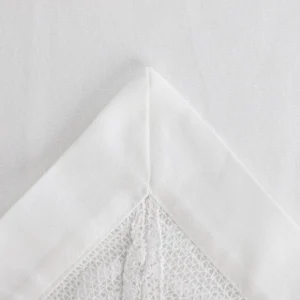 Obrus Halis Bialy Z Azurowym Brzegiem 150X200 Cm