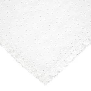 Obrus Kwadratowy Crochet Szydelkowy Bialy 80X80 Cm