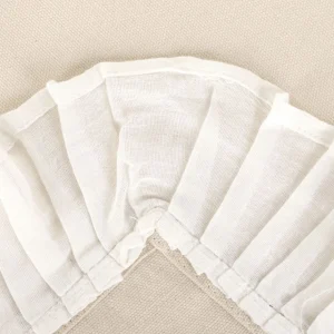 Obrus Linela Z Bawelniana Falbanka 130X180 Cm